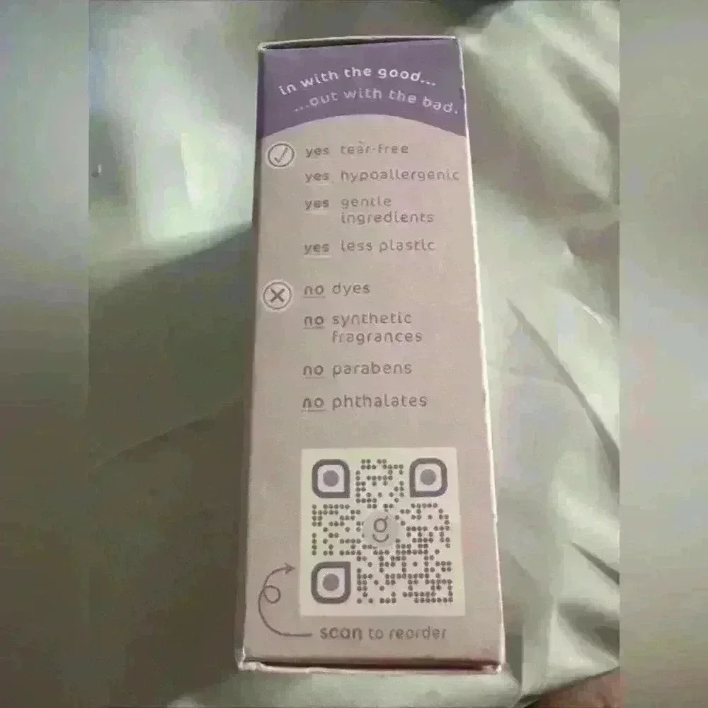 Goodnest Wash Shampoo and Soak Tablet Refills Tear Free Hypoallergenic Lavender